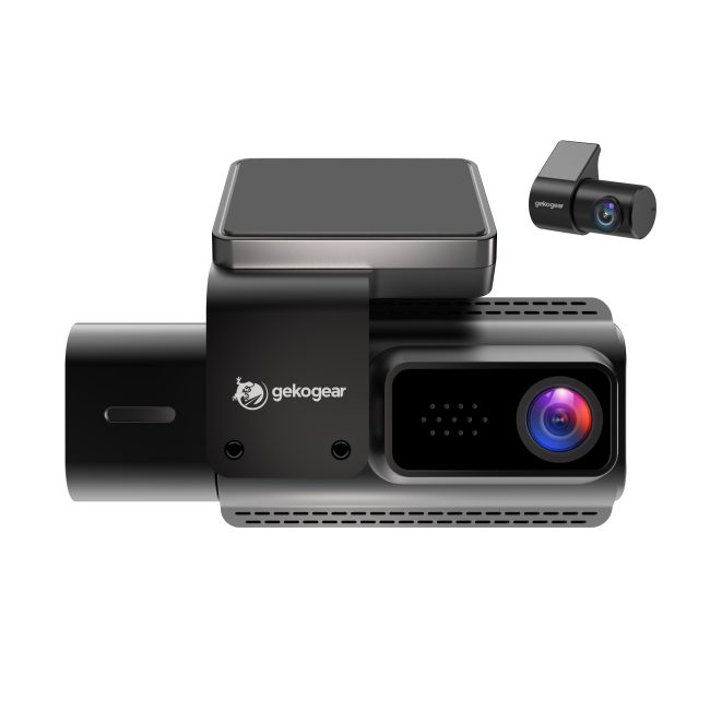 3 Channel 4K Dash Cam with GPS and App Access