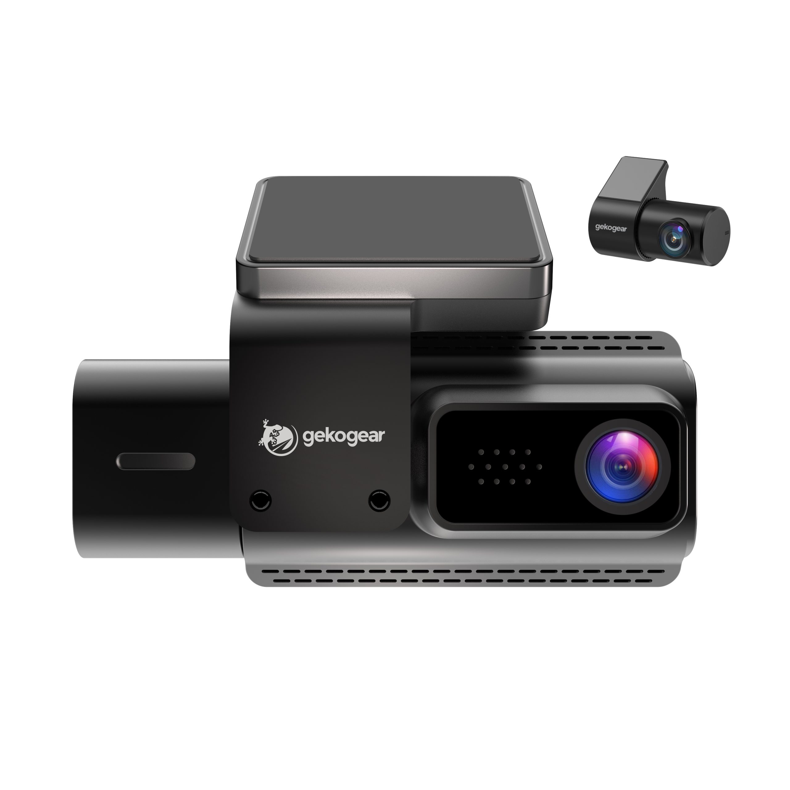3 Channel 4K Dash Cam with GPS and App Access
